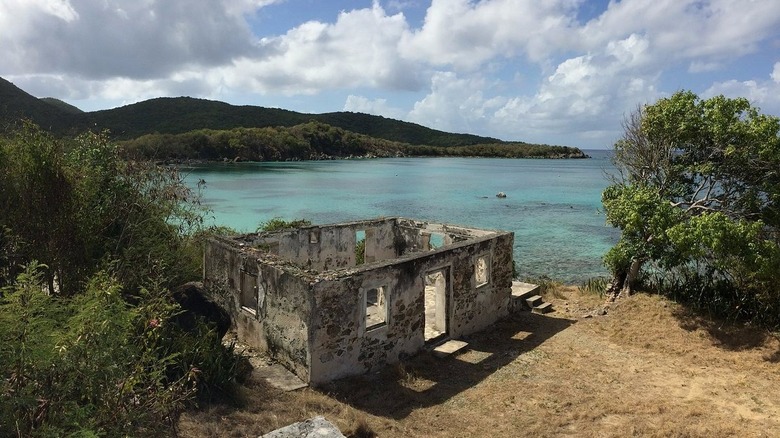 Little Lameshur Bay from distance