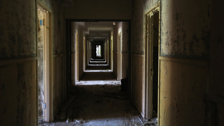 Hallway of Grossinger's Catskill Resort
