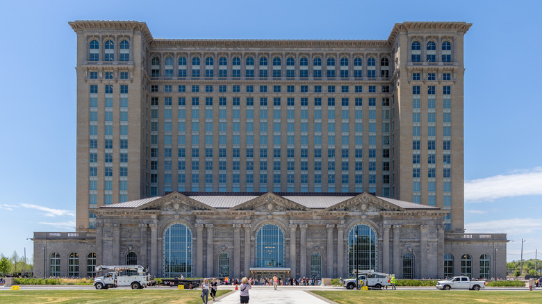 The renovated Michigan Central