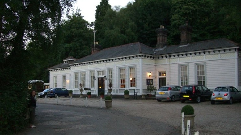 The original single storey building that once served as Petworth Railway Station