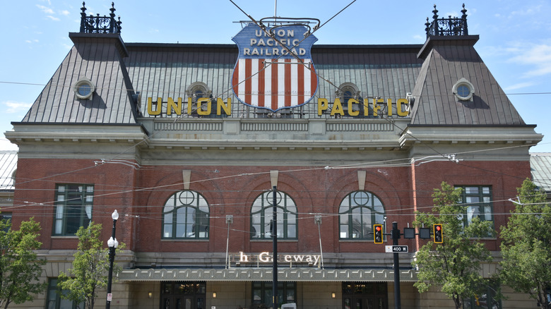 Union Pacific Railroad Depot in Salt Lake City as photographed in 2017