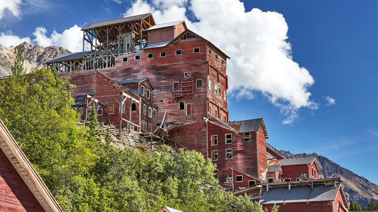 The brick mine buildings of Kennicott, Alaska