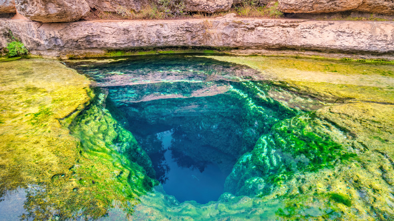 Jacob's Well in Cypress Creek, Texas