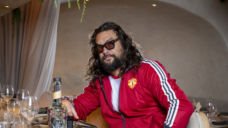 Jason Momoa in Manchester