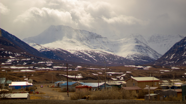 The Eskimo Village of Anaktuvuk Pass, inside Alaska's Gates of the Arctic National Park