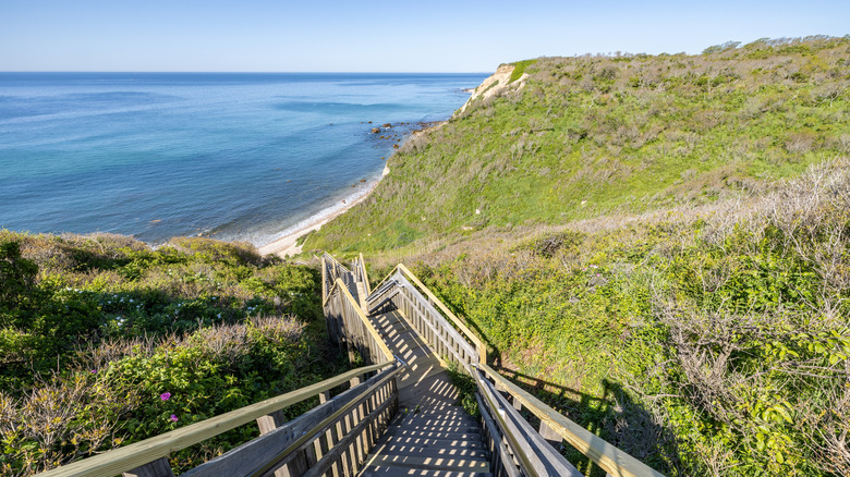 Stairs on Block Island