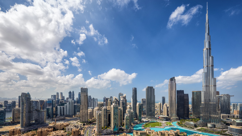 Downtown Dubai skyline