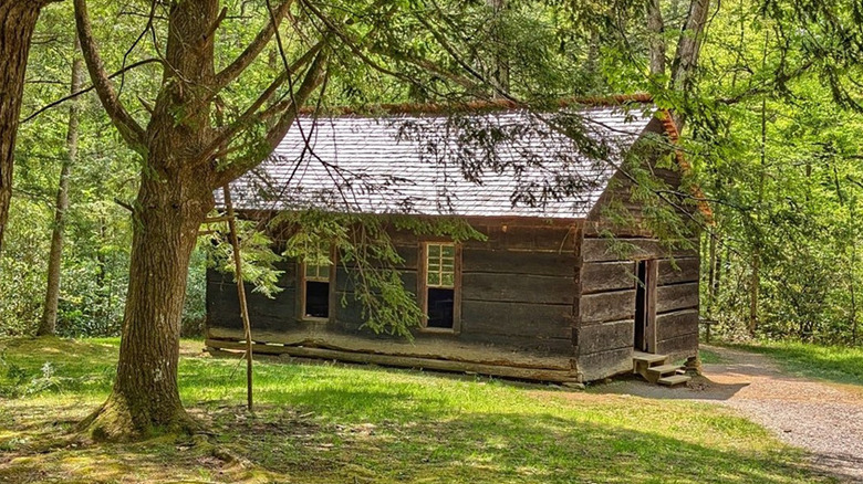The Little Greenbriar Schoolhouse in Great Smoky Mountains National Park