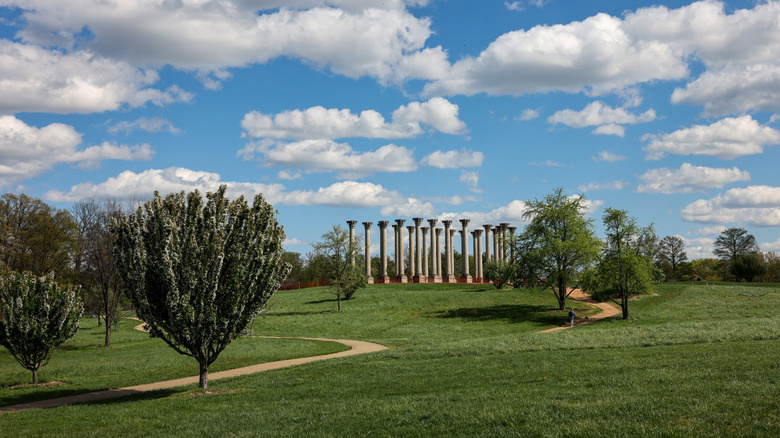 National Capitol Columns, a monument at National Arboretum in Washington, D.C.