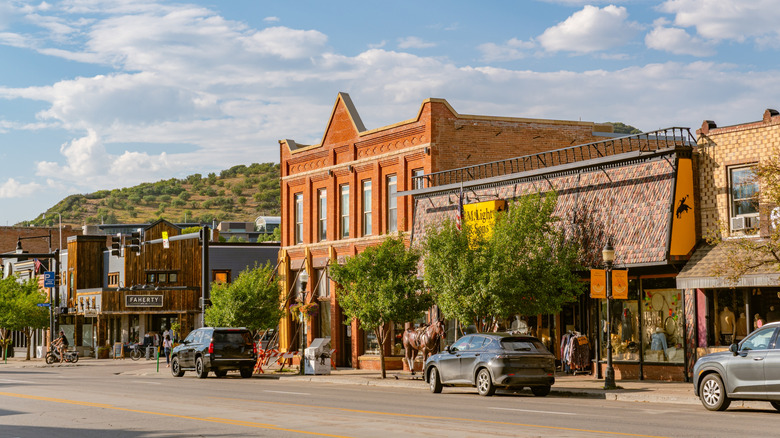 Steamboat Springs' main street