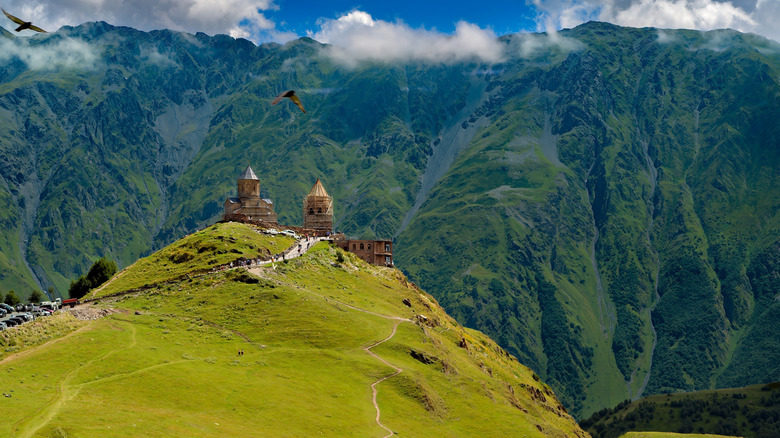 Gergeti Trinity Church in Georgia