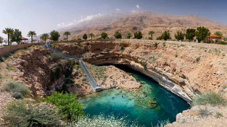 Bimmah Sinkhole in Oman