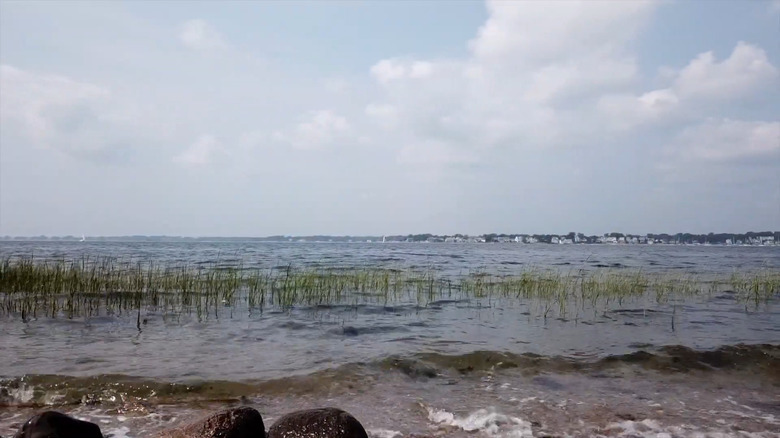 Coastline off Norwalk Islands