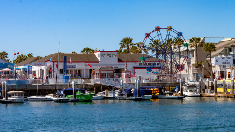 Waterfront view of the Balboa Fun Zone
