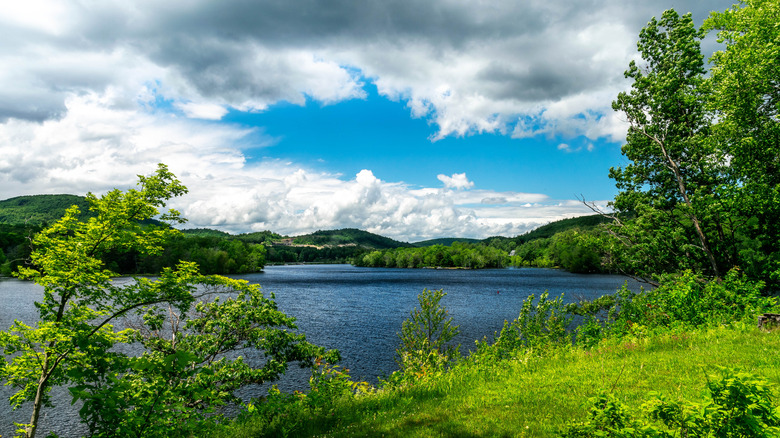 Clouds over Great Sacandaga Lake