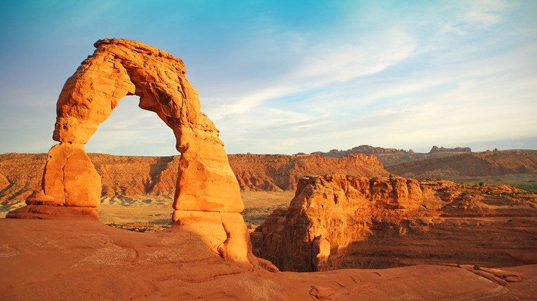 Delicate Arch in Arches National Park, Utah.