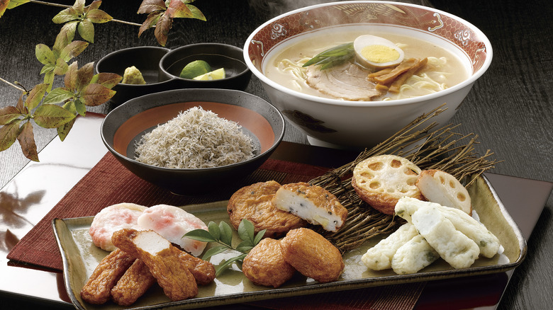 Kagoshima meal on table
