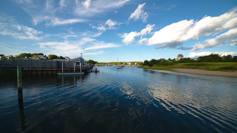 Old Fishermens Harbour in Dennis Port