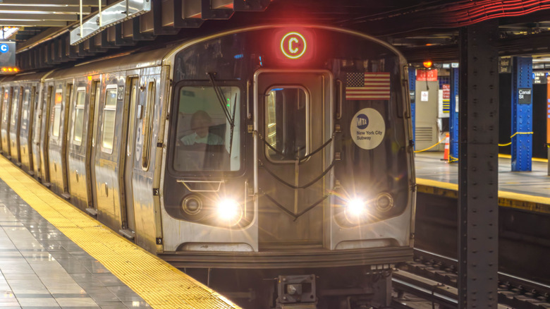 New York City subway car