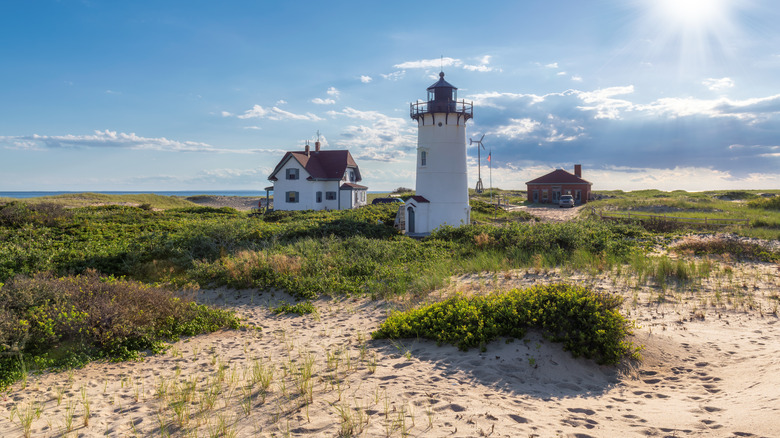 Race Point Lighthouse on Cape Cod, Massachusetts