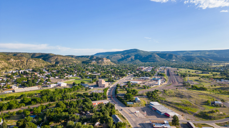 View of Raton, New Mexico