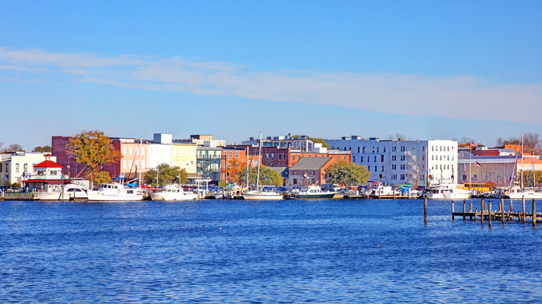 A view of beautiful Washington in Beaufort County, North Carolina