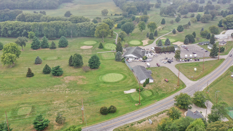 Golf course in Syracuse. Indiana