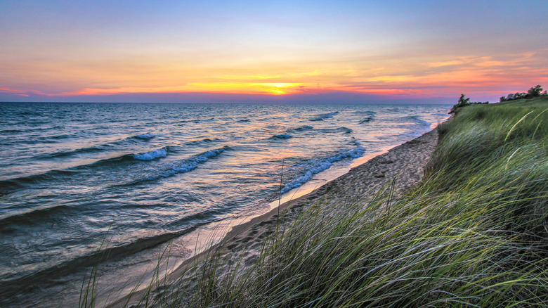 A beach near Muskegon, MI