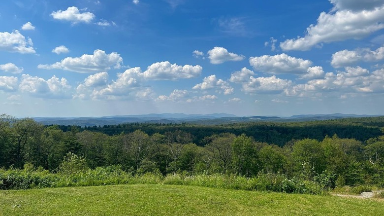 Taconic and Berkshire ranges from Mohawk Mountain summit