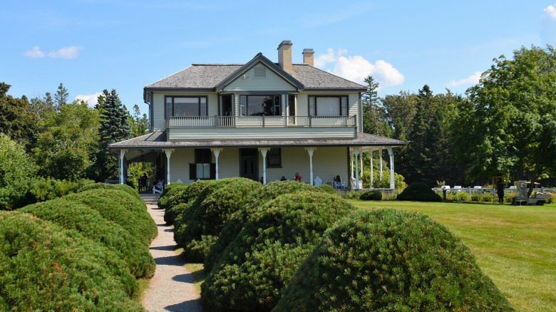 Villa Estevan Lodge at Reford Gardens in Grand-Métis
