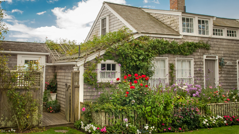 A quaint cottage in the village of Sconset, Nantucket