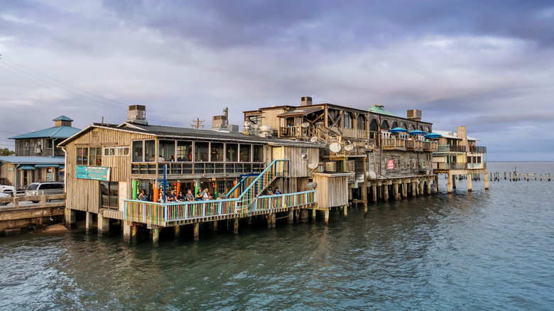 Waterfront hangout on Cedar Key