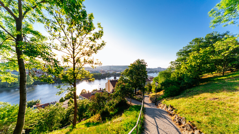 Letna Park in Prague