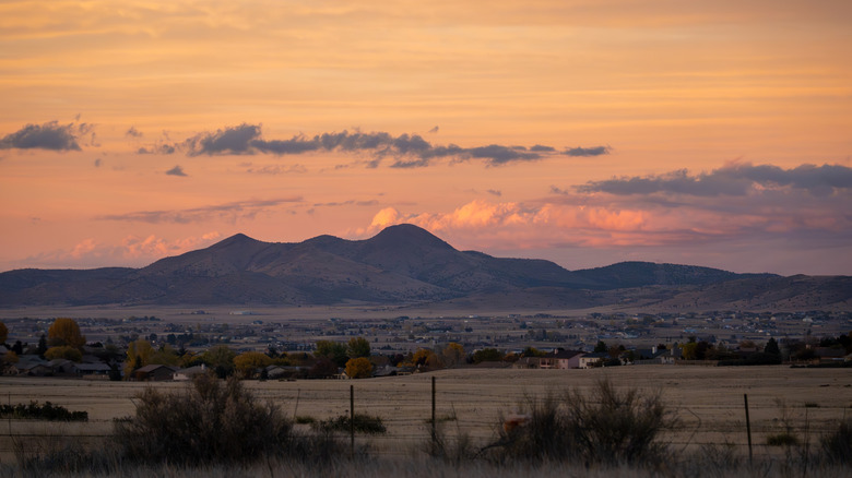 the landscape in Prescott Valley, Arizona