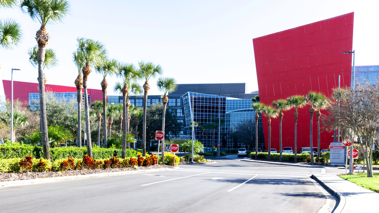 The front of the Orlando Health building in Ocoee, Florida
