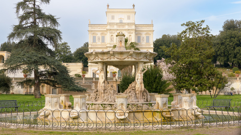 Fontana del Cupido in Villa Doria Pamphili