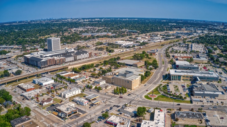 Richardson, Texas in the summer