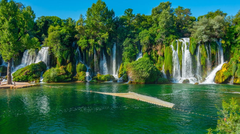 Kravica Waterfall in Herzegovina