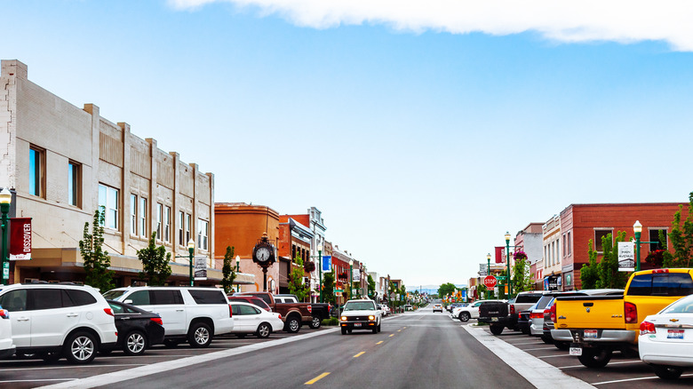 downtown Twin Falls, Idaho