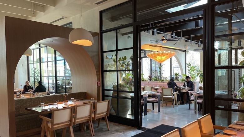 The interior of Delbar in Atlanta, Georgia