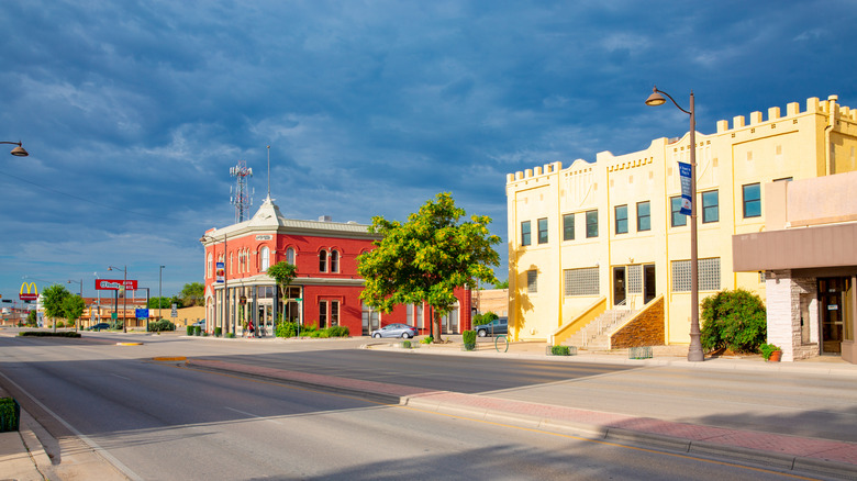Historic downtown Carlsbad, New Mexico