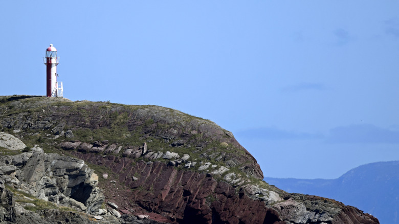 Coastal view with the Brigus Lighthouse