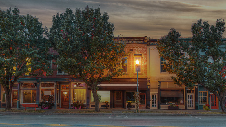 Buildings in Corydon, Indiana