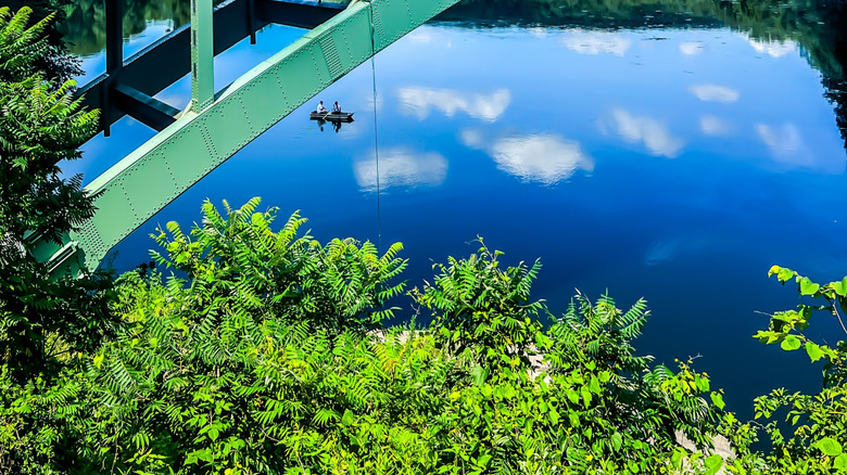 A bridge in Narrowsburg, New York