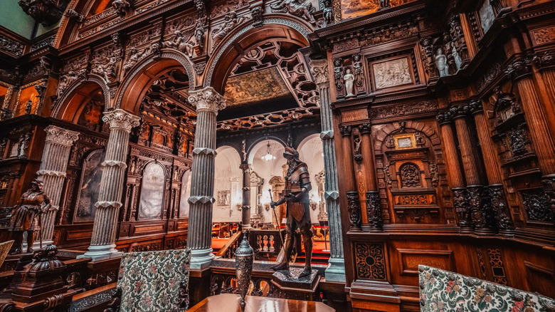 Interior of Peleş Castle