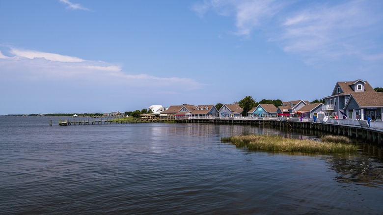 The quaint town of Duck, North Carolina