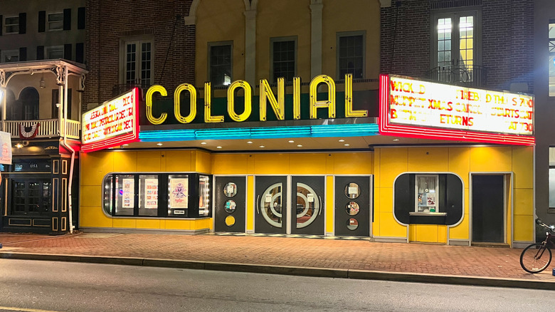 Historic Colonial theater in Phoenixville, Pennsylvania