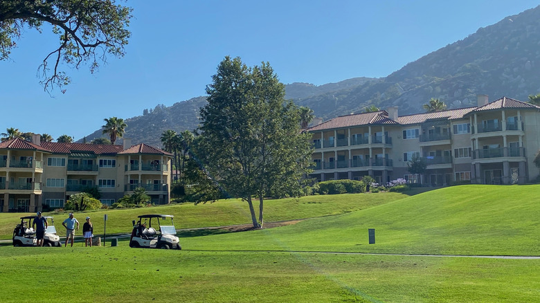 The golf coure at The Welk Resorts Escondido