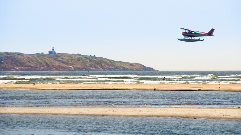 Gentle waves and island views at Popham Beach