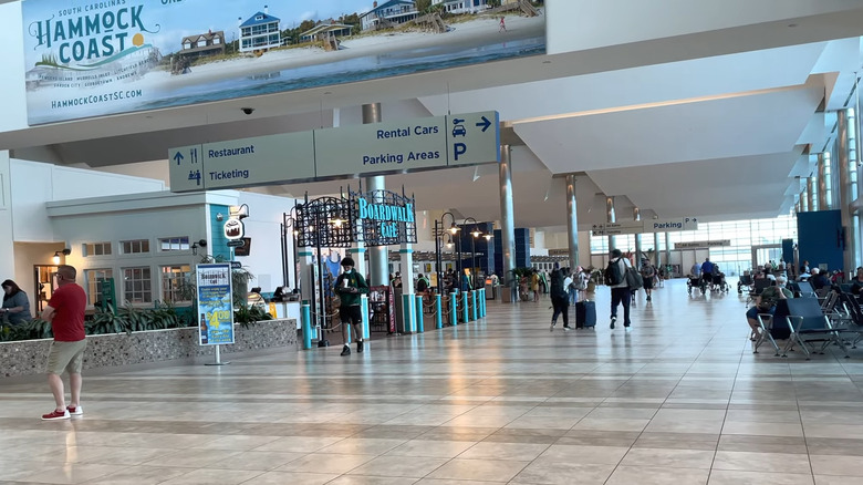 Concourse at Myrtle Beach International Airport